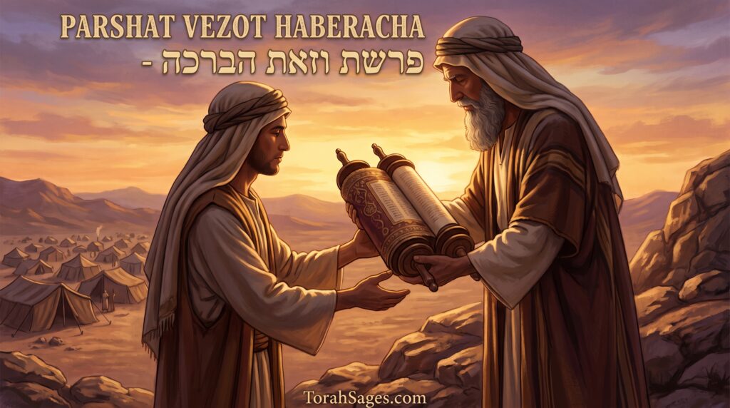 הכתובה והלוחות השבורים – פרשת וזאת הברכה