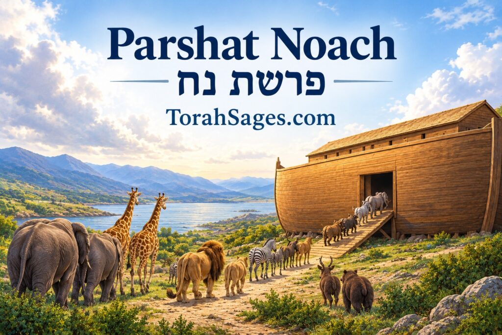 Parshat Noach – When Rain Becomes a Flood