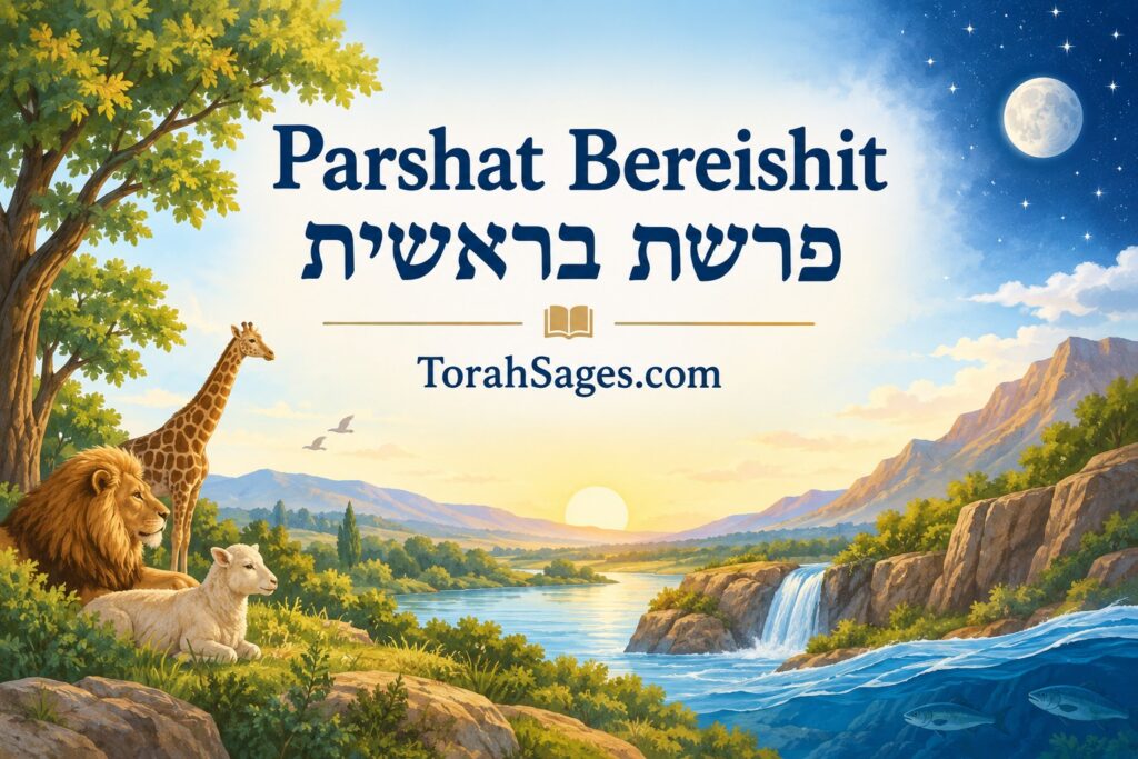 Parshat Bereishit – The First Rain and the First Prayer